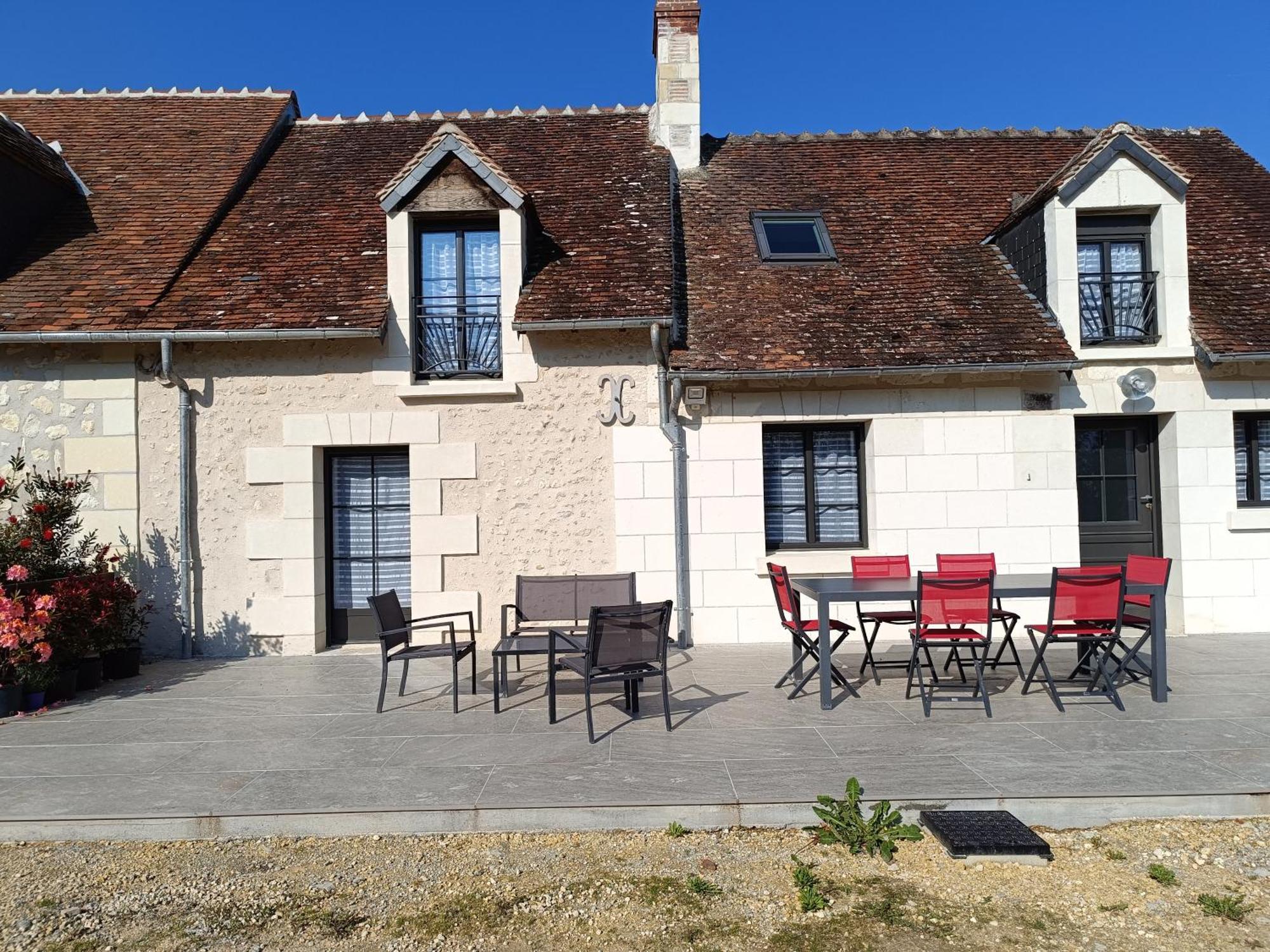 Gite De La Grand Maison Les Chenes Seigy Exterior foto